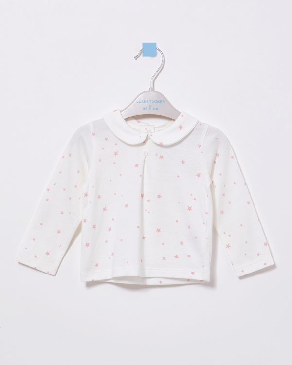 Leigh Tucker Willow Peony Baby Top