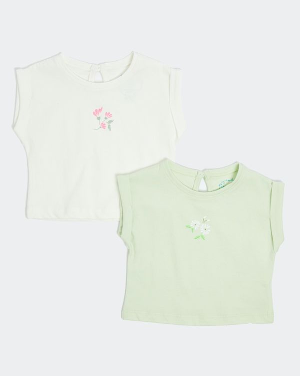 Leigh Tucker Willow Slater Baby T-Shirts - Pack Of 2 (0 months - 3 years)
