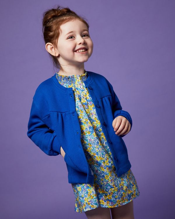 Dunnes Stores | Blue Leigh Tucker Willow Addie Cardigan (Newborn-4 Years)