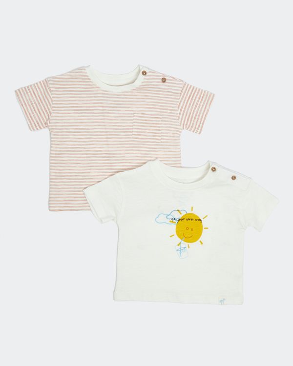 Leigh Tucker Willow Gage Baby T-Shirts - Pack Of 2 (0 months - 3 years)