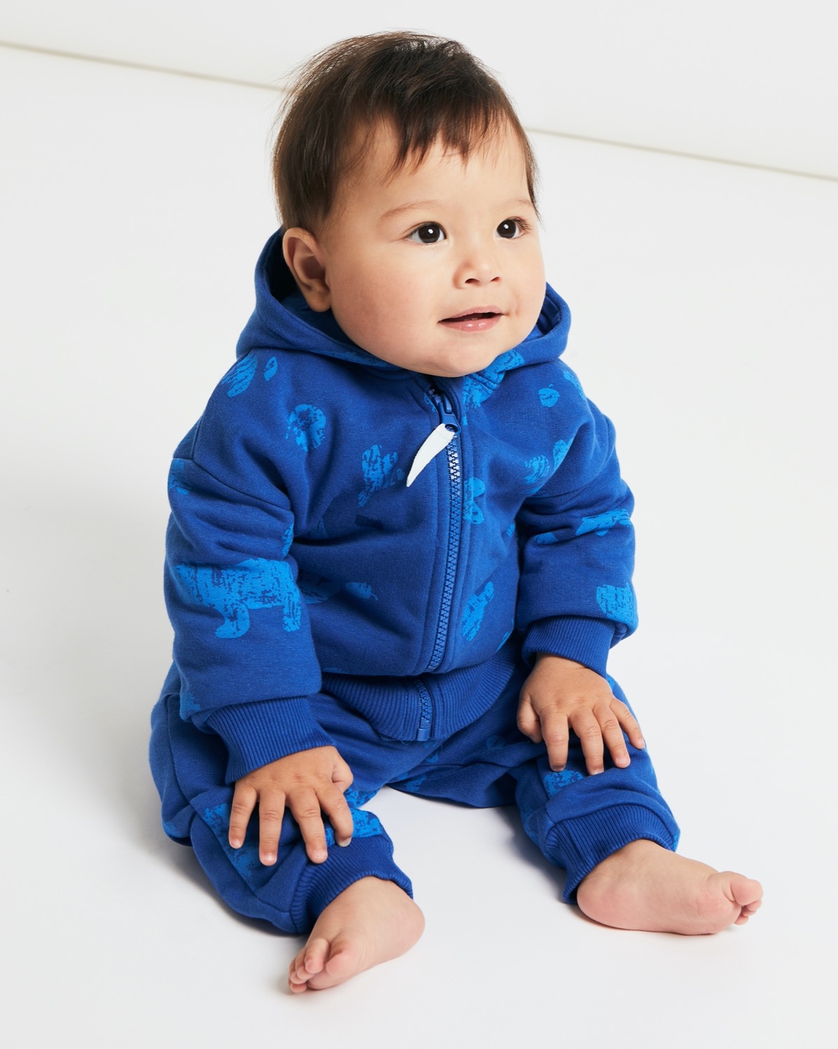 Dunnes Stores | Navy Leigh Tucker Willow Tristin Hoodie (0 months-4 years)