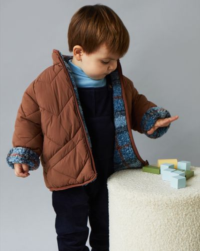 Leigh Tucker Willow Caleb Reversible Jacket (6 Months-4 Years)