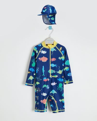 Leigh Tucker Willow Sid Unitard and Cap (0 months - 4 years)