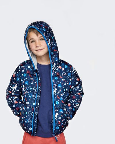 Leigh Tucker Willow Theo All-Over Print Hooded Jacket thumbnail