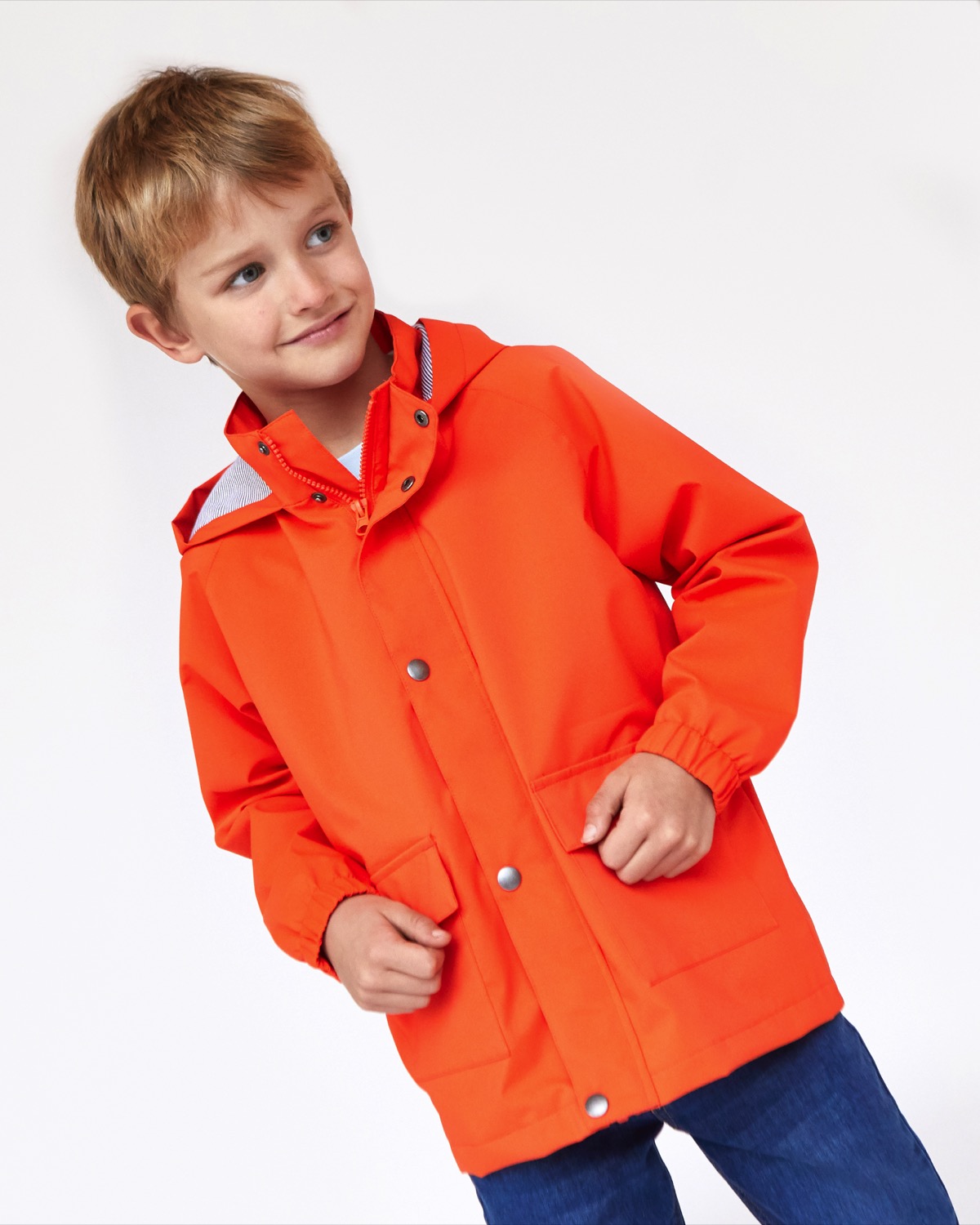 Dunnes Stores | Orange Leigh Tucker Willow Hawk Rain Coat