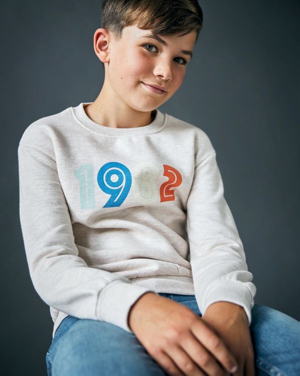 Leigh Tucker Willow Ruban Crewneck Sweatshirt (3-14 years)