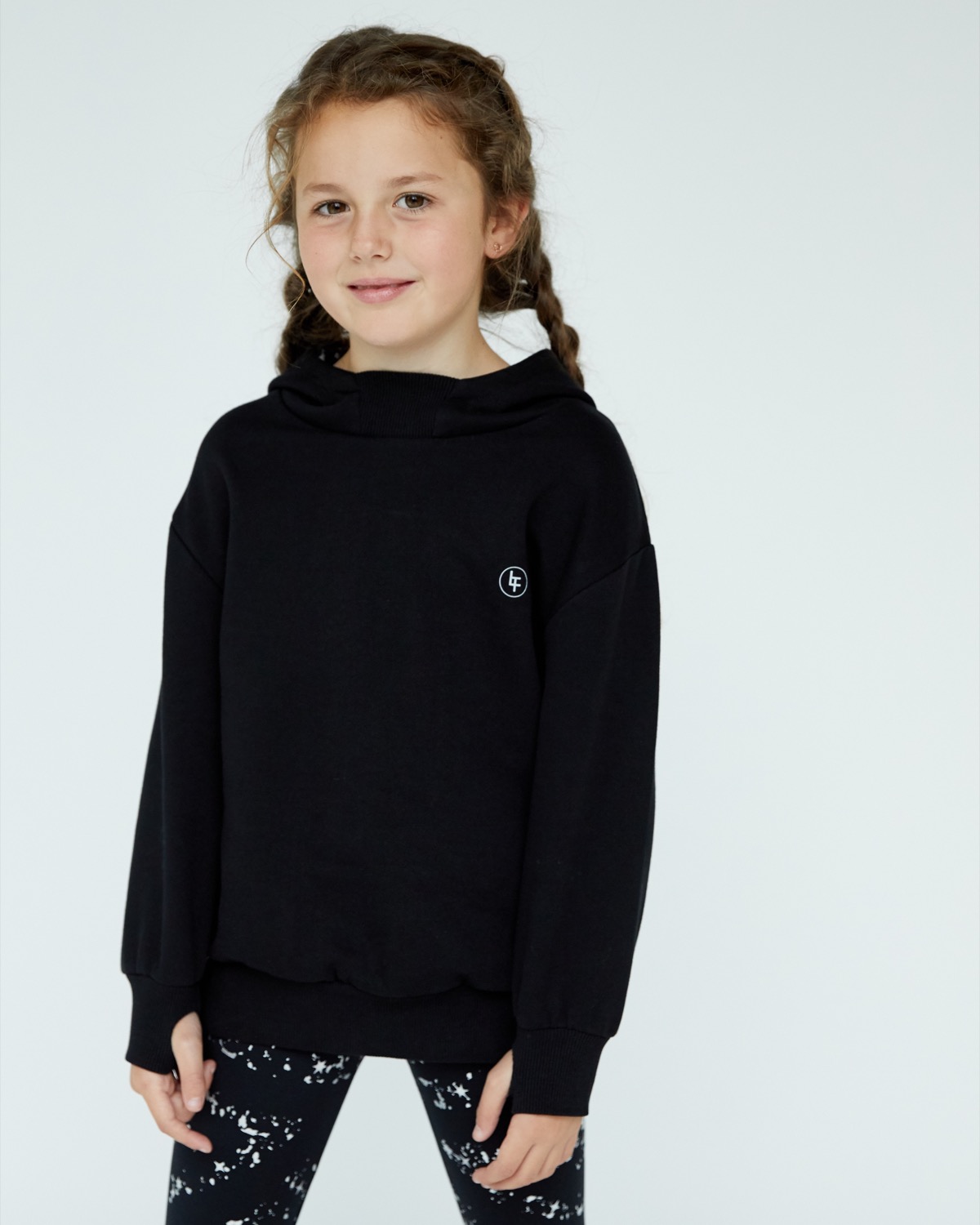 Dunnes Stores Black Leigh Tucker Willow Izzy Hoodie