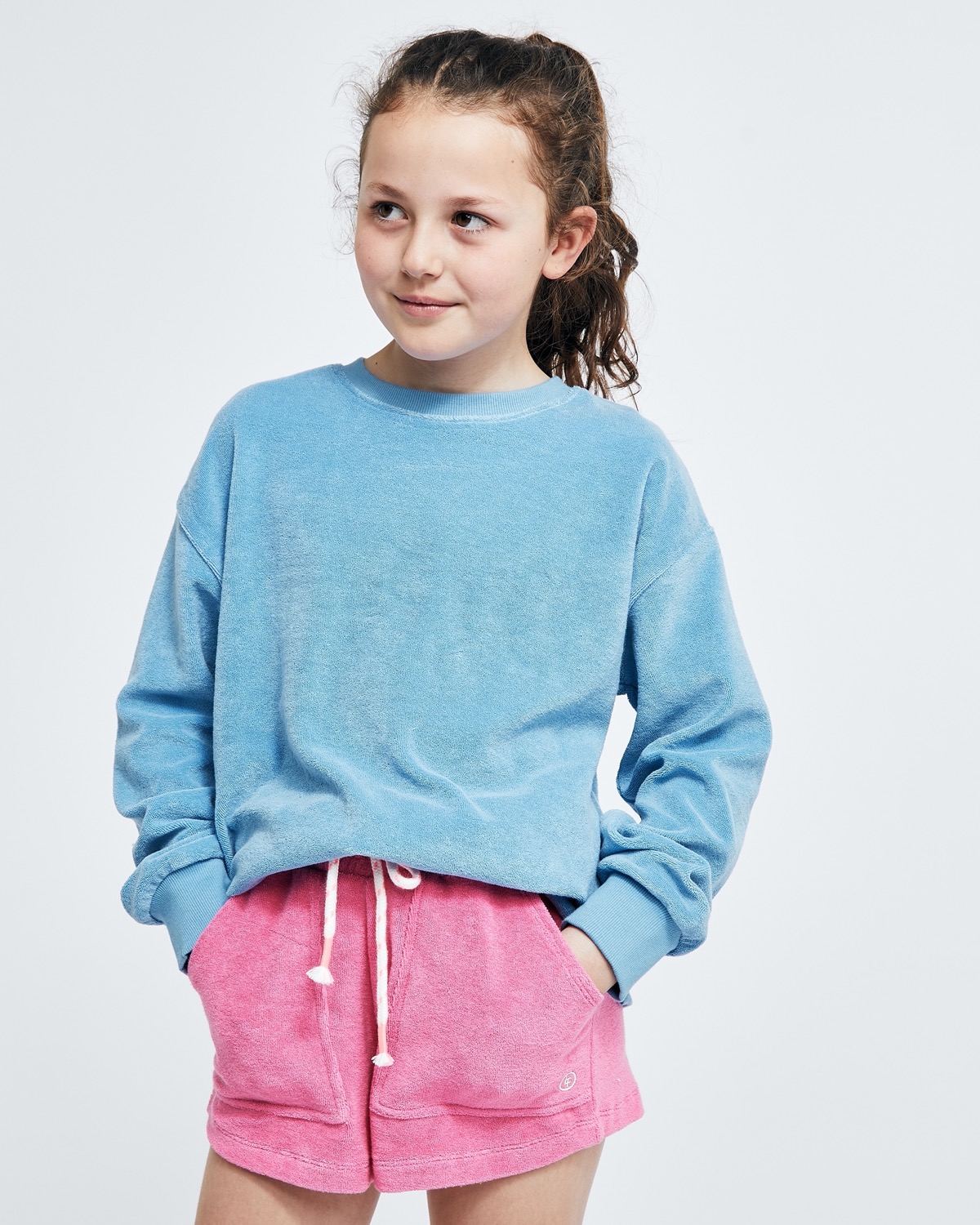 Dunnes Stores | Purple Leigh Tucker Willow Harbour Sweatshirt (4-14 years)