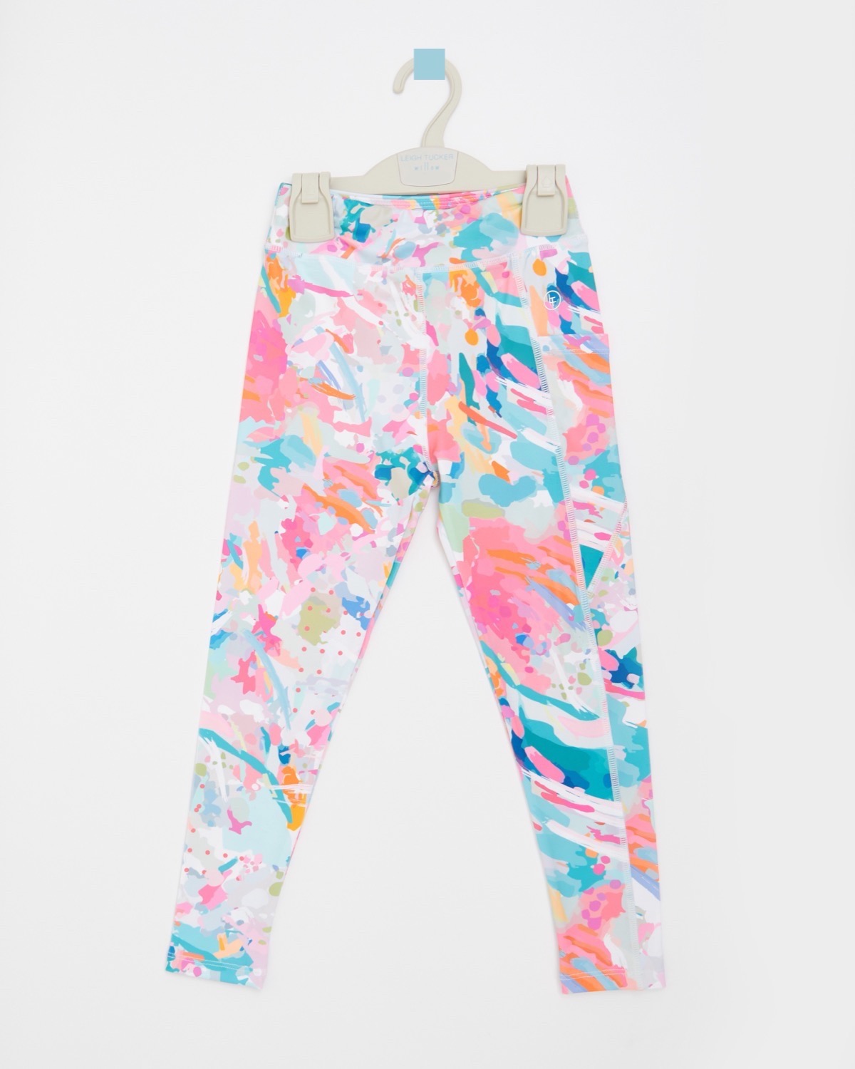 Leigh Tucker Willow Multi Coloured Leggings - To Fit Waist 25inch 