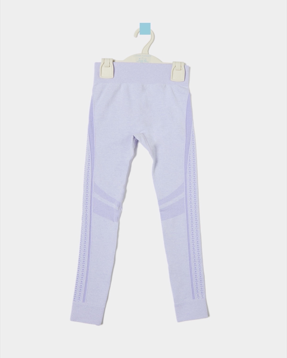 Dunnes Stores  Purple Leigh Tucker Willow Patyn Seamless Leggings (5-10  years)