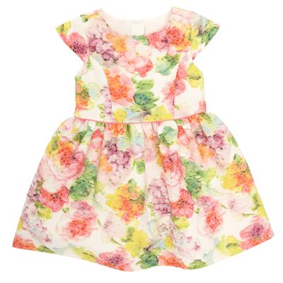 Toddler Floral Print Dress thumbnail