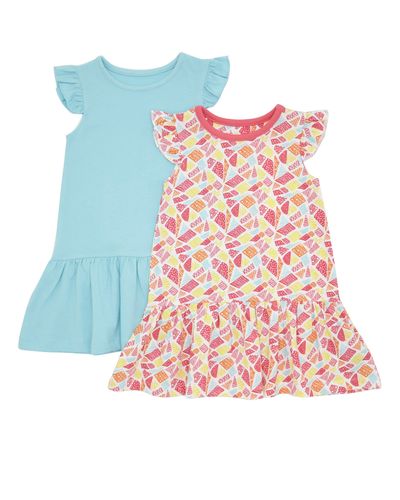 Jersey Dress - Pack Of 2 (6 months-4 years) thumbnail
