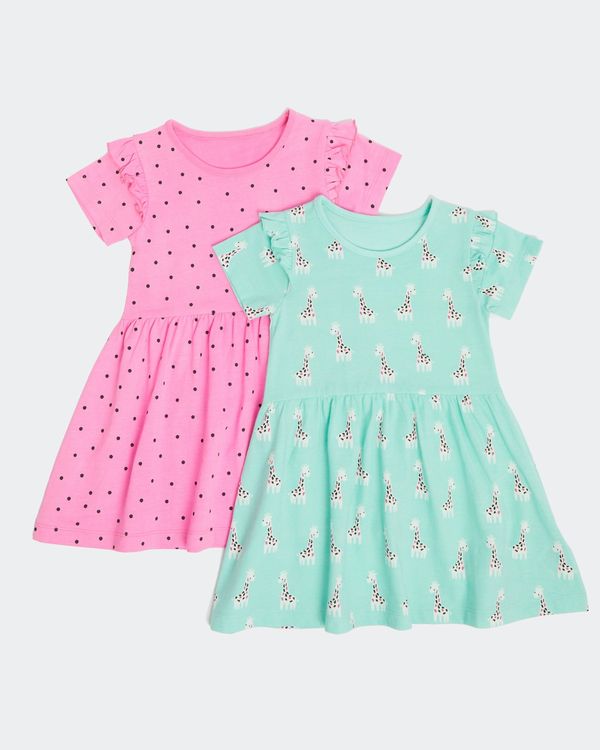 Long Sleeve Dress - Pack Of 2 (0 months-4 years)
