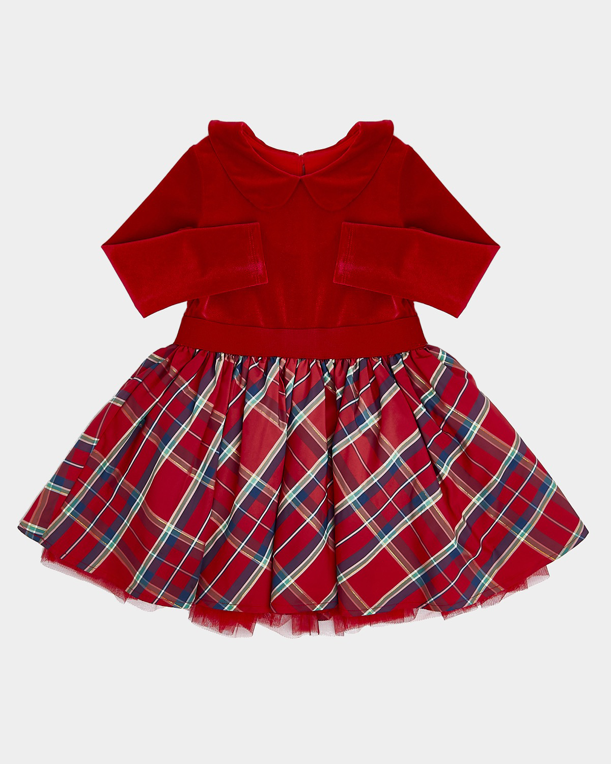 Dunnes Stores | Red Tartan Dress (0 months - 4 years)