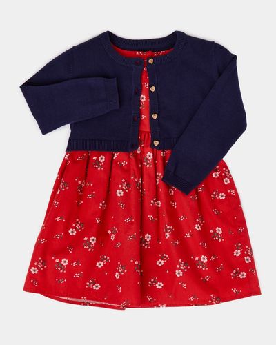 Dress And Cardi Set (0 months-4 years)