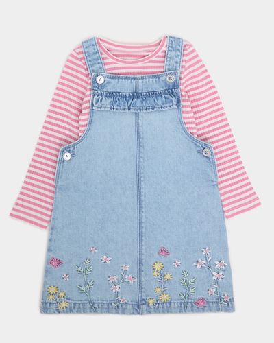 Denim Embroidered Set (6 months-5 years) thumbnail