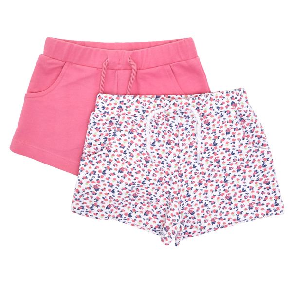 Dunnes Stores | Pink Toddler Shorts - Pack Of 2