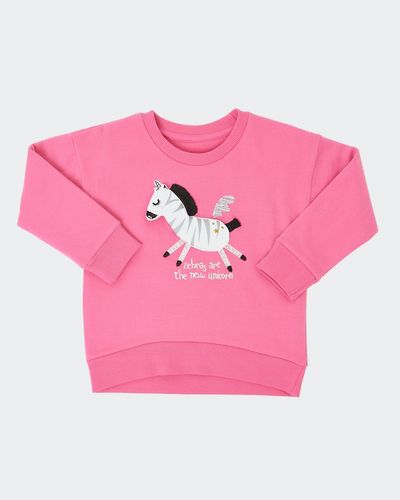 Zebra Sweatshirt (6 months-4 years) thumbnail
