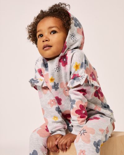 Dunnes Stores | Floral Hooded Sweatshirt (6 months-4 years)