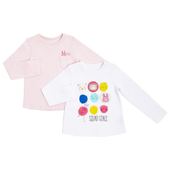 Toddler Styled Tops - Pack Of 2