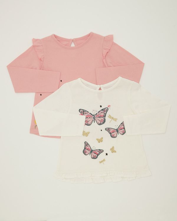 Long Sleeve Top - Pack Of 2 (6 months-4 years)