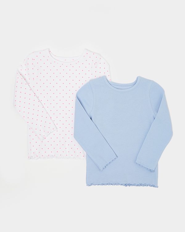 Ribbed Top - Pack Of 2 (6 months-5 years)
