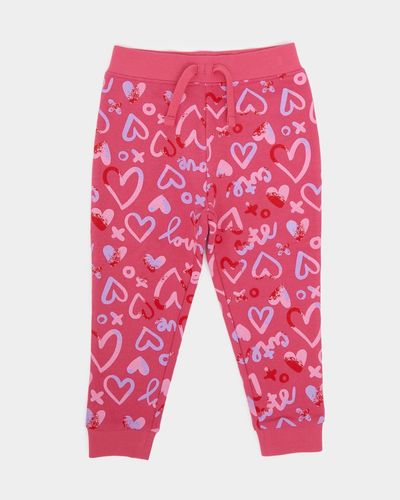 Cotton Rich Printed Joggers (6 Months-4 Years)