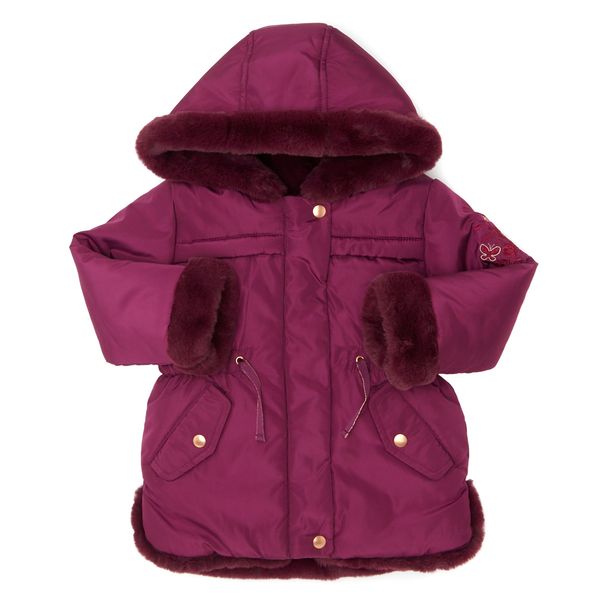 Toddler Faux-Fur Lined Coat