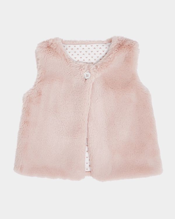 Faux Fur Gilet (0 months-4 years)