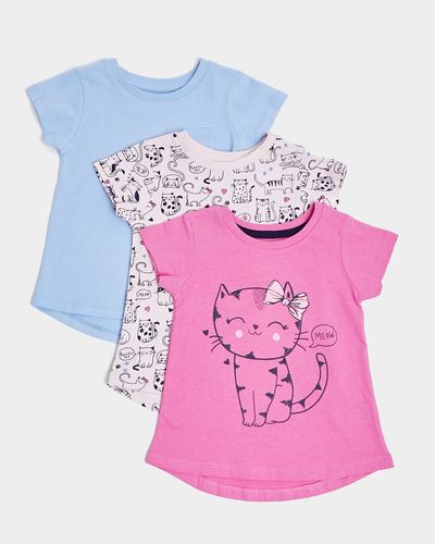 Girls T-Shirt - Pack Of 3 (6 months-4 years) thumbnail