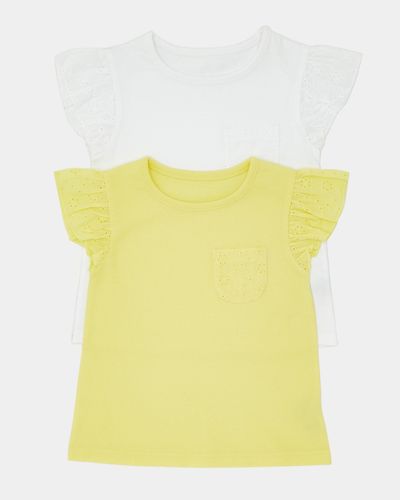 Lace Pocket T-Shirt - Pack Of 2 (6 months-4 years) thumbnail