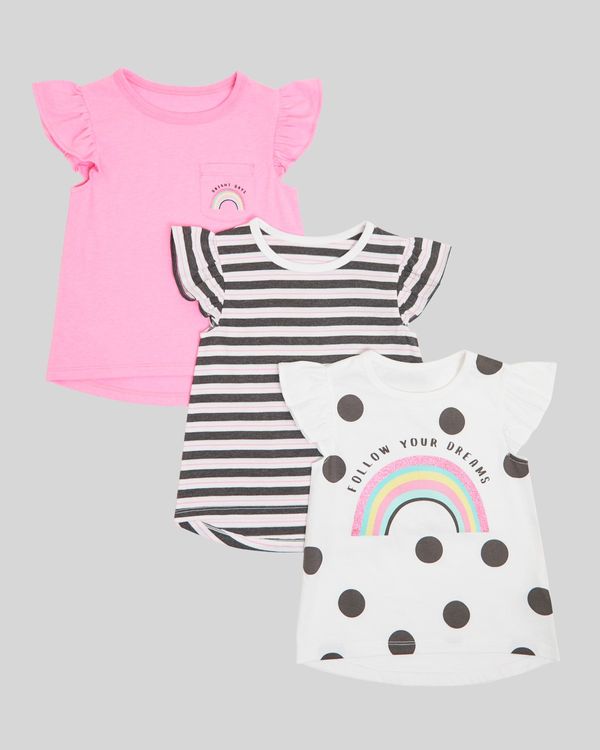 T-Shirt - Pack Of 3 (6 months - 4 years)