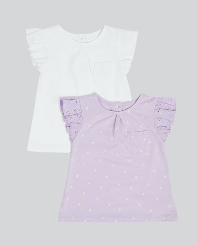 Daisy Pocket Tee - Pack Of 2 (6 months - 4 years)