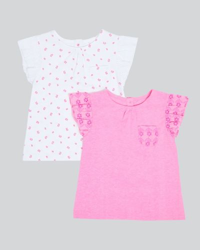 Daisy Pocket Tee - Pack Of 2 (6 months - 4 years)