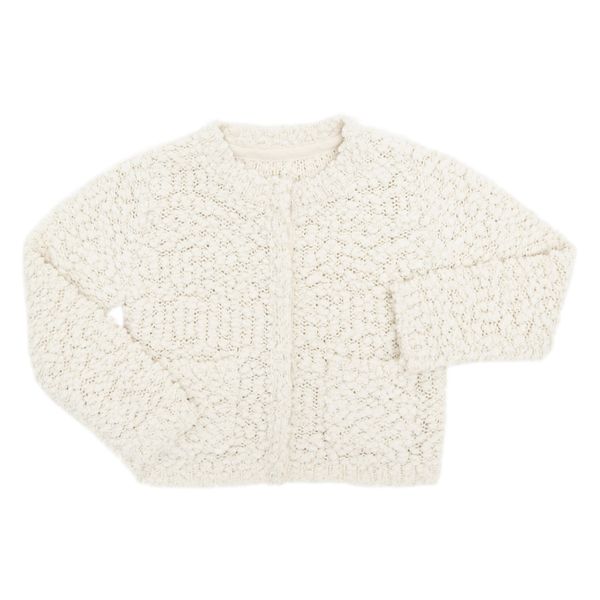 Dunnes Stores | Cream Toddler Popcorn Knit Cardigan