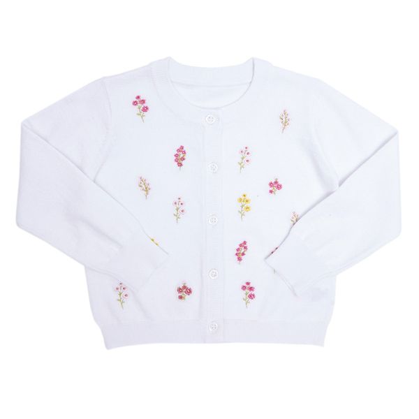Toddler Embroidered Cardigan