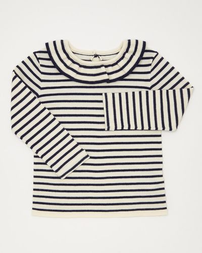 Frill Stripe Jumper (6 months-4 years) thumbnail