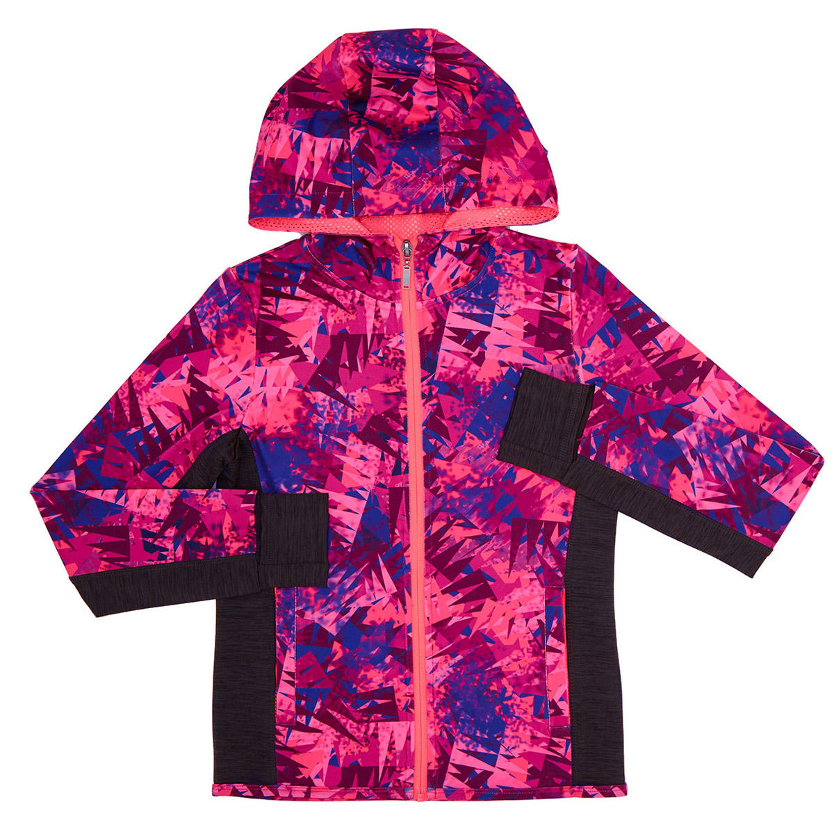 Dunnes Stores  Berry Girls Printed Zip-Front Jacket (4-14 years)
