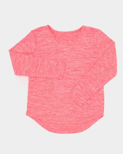 Girls Long-Sleeved Sporty Top (5-14 years) thumbnail