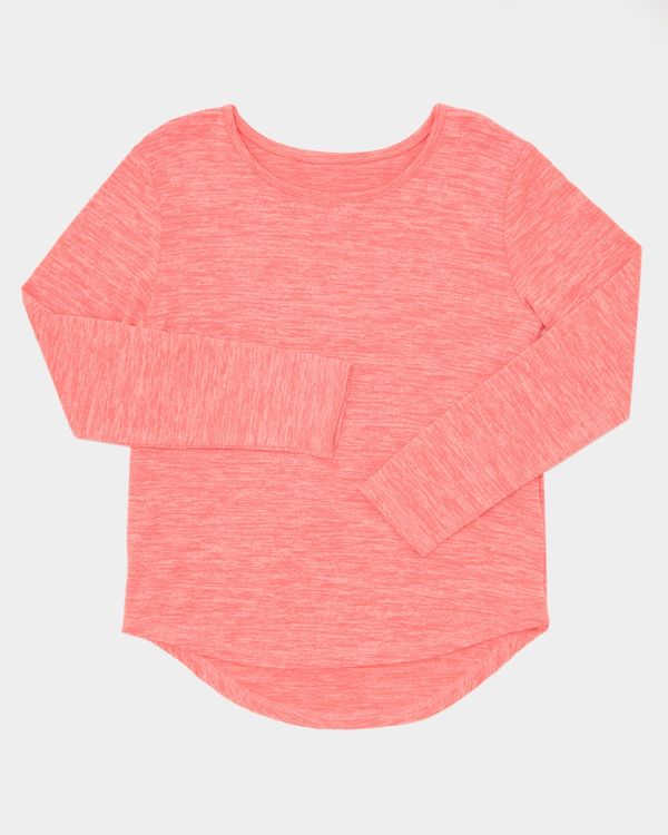 Girls Long-Sleeved Sporty Top (5-14 years)