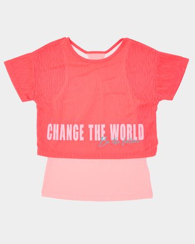Girls Twofer T-Shirt (4-14 years) thumbnail
