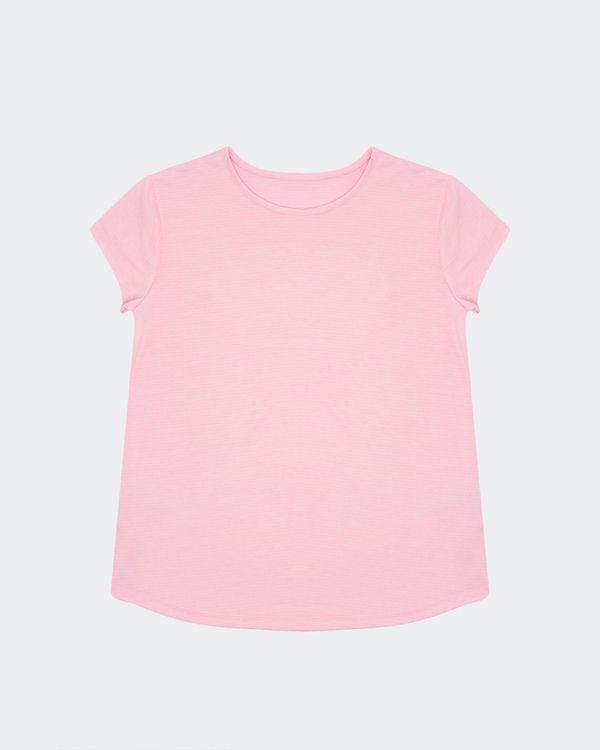 Dunnes Stores | Pink Girls Sporty T-Shirt (5-14 years)