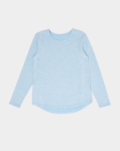 Girls Long-Sleeved Sporty Top (5-14 years)