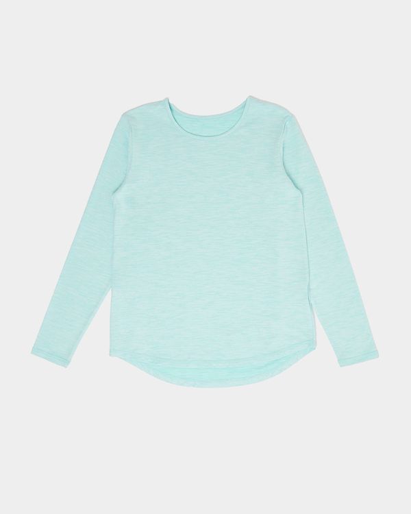 Girls Long-Sleeved Sporty Top - 5-14 years