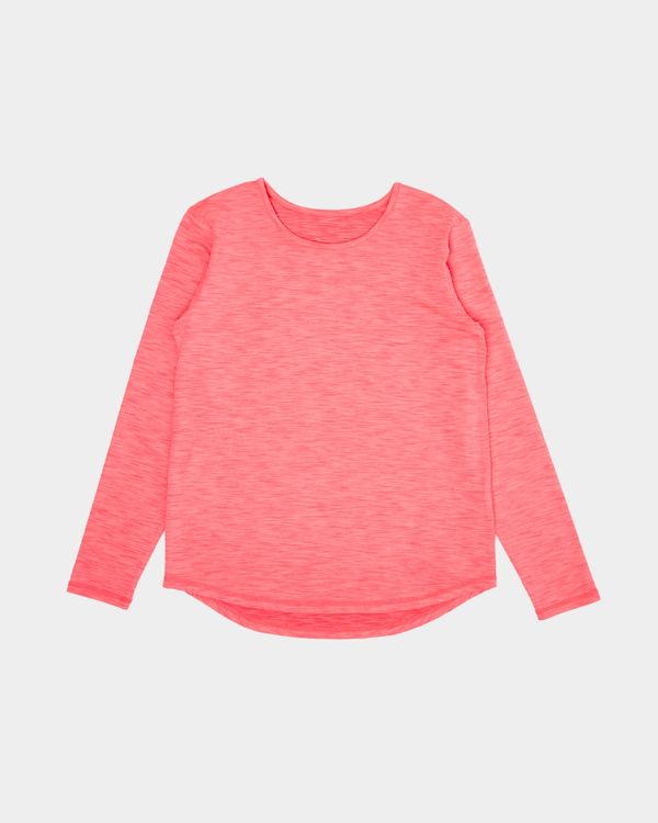 Girls Long-Sleeved Sporty Top (5 - 14 years)
