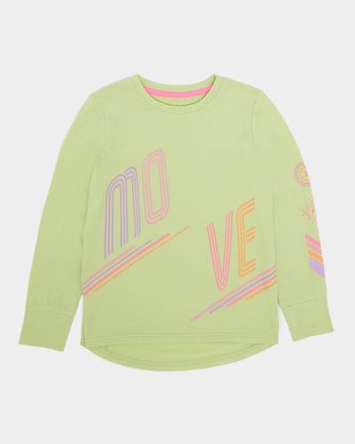 Sporty Long-Sleeved Top (4-14 Years) thumbnail