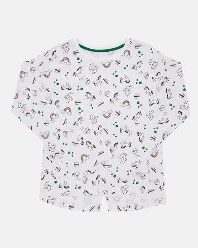 All-Over Print St. Patrick's Day Long-Sleeved Top (4-10 years) thumbnail