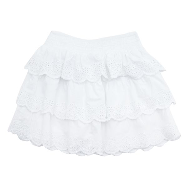 Younger Girls White Skirt