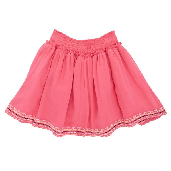Younger Girls Embroidered Skirt
