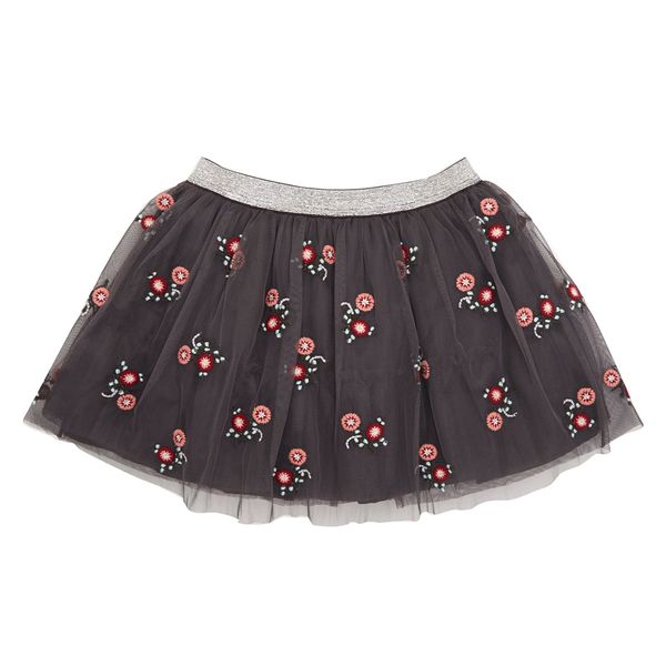 Younger Girls Embroidered Skirt